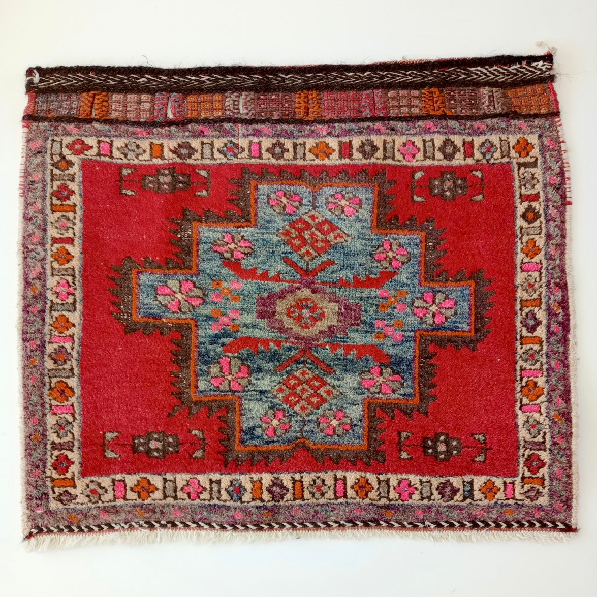 Persian hand-knotted rug