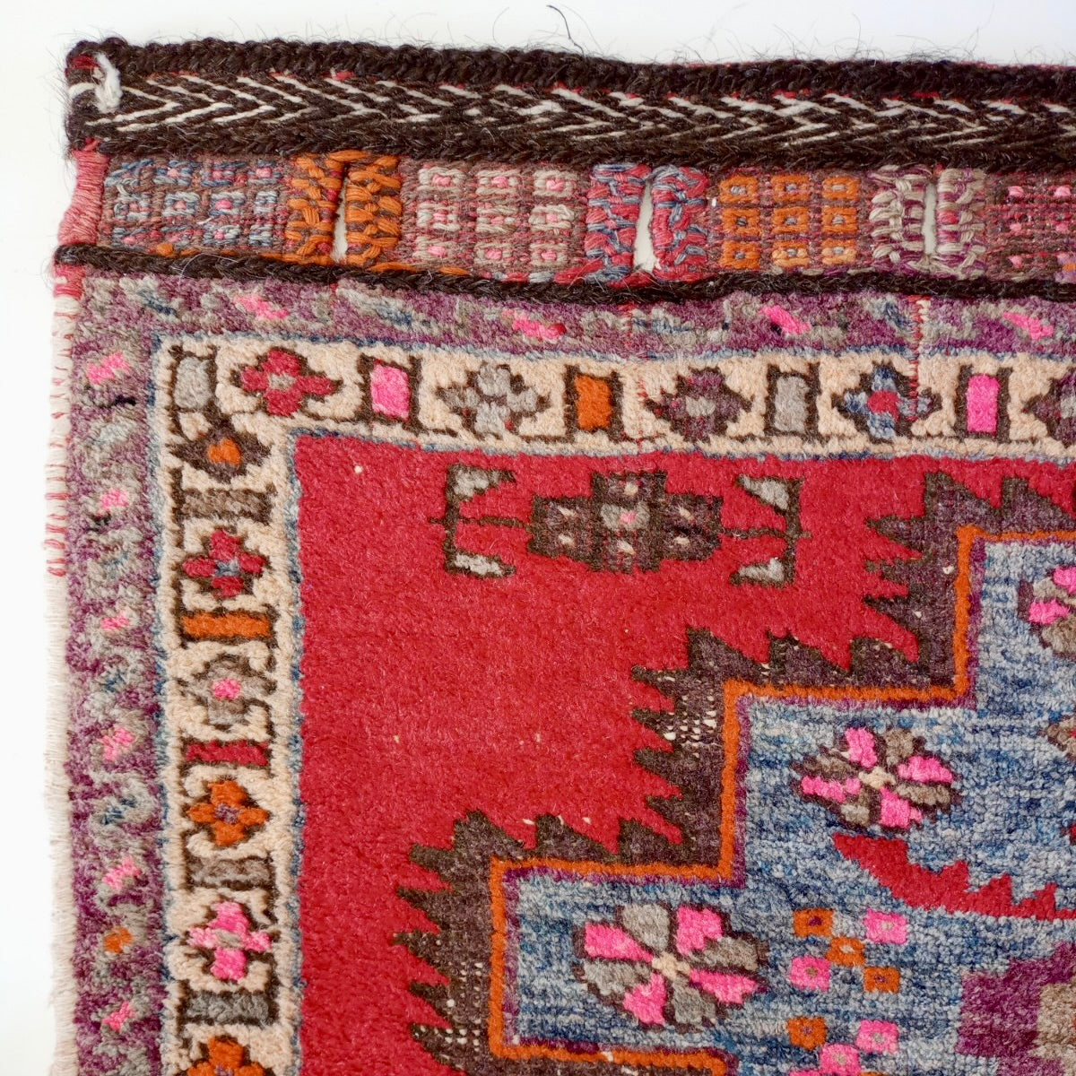 Persian hand-knotted rug