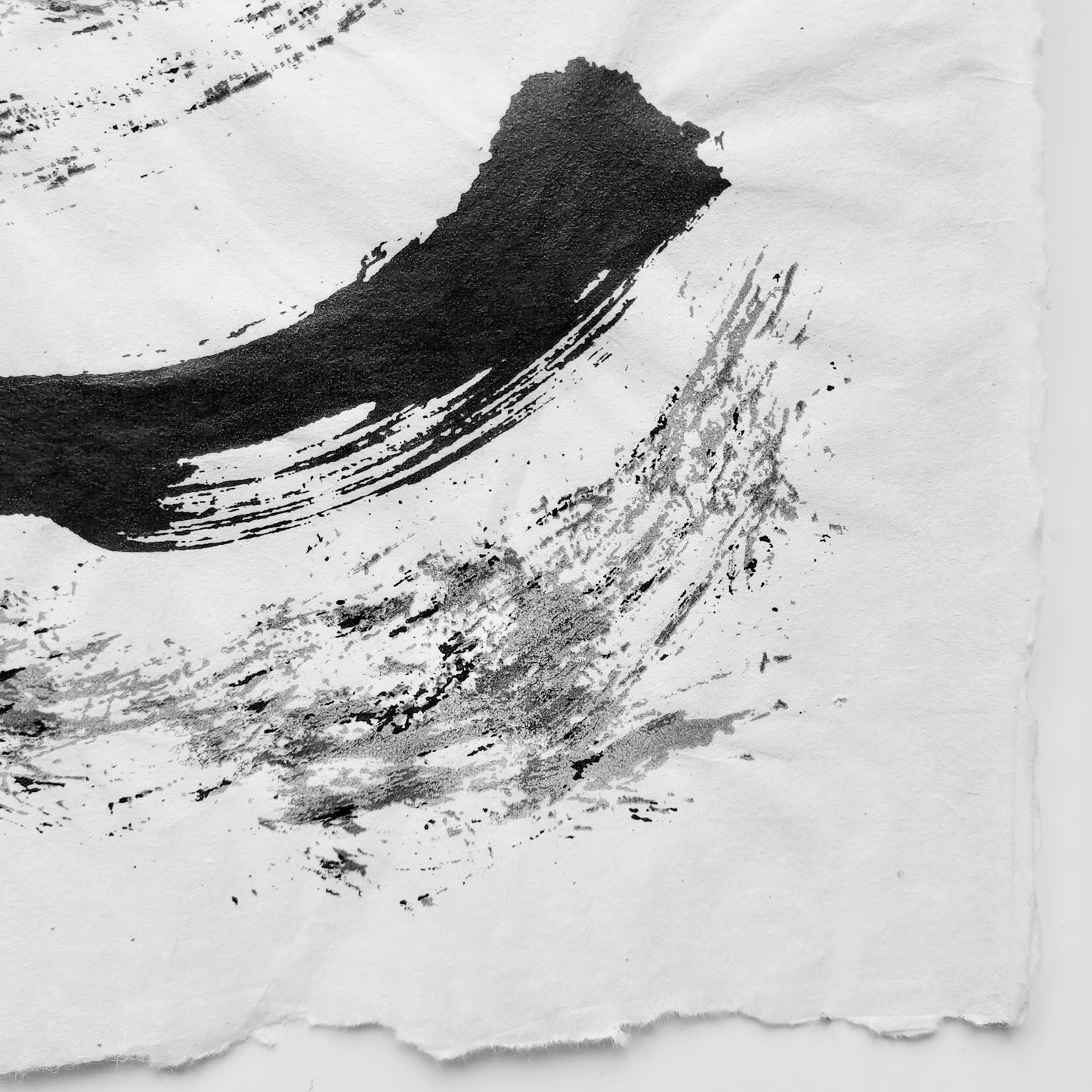 abstract chine collé