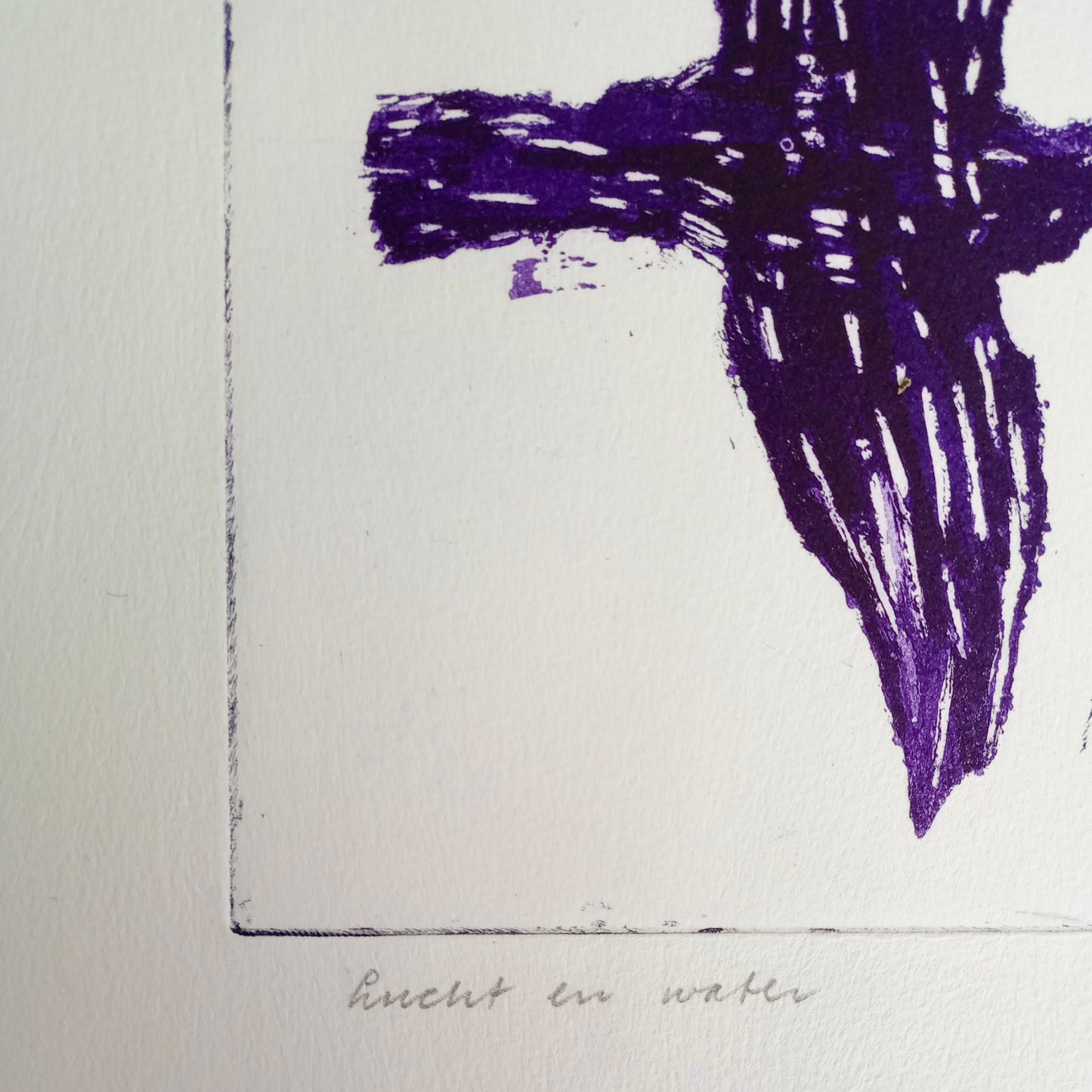 "Air and Water", lithograph