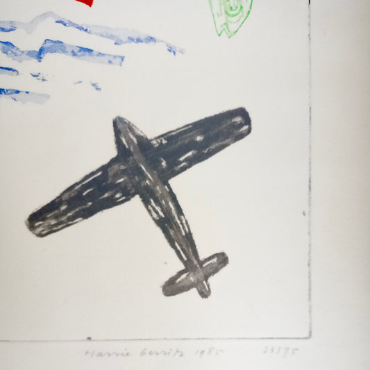 "Air and Water", lithograph