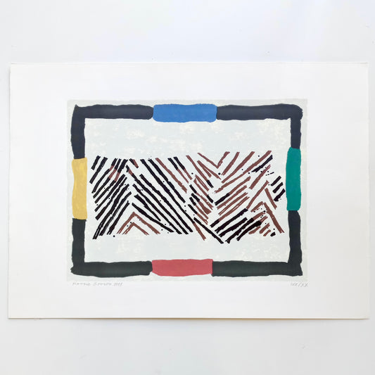 "A Field", lithograph