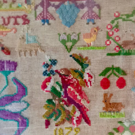 antique Dutch embroidery