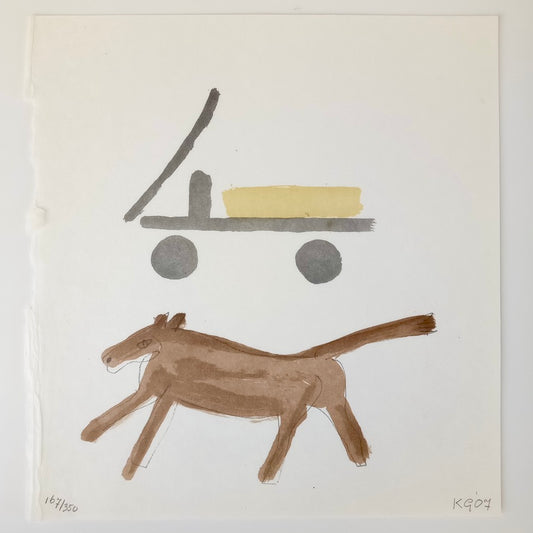 "De Kar", lithograph