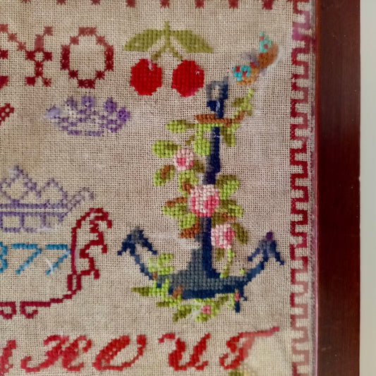 antique Dutch embroidery