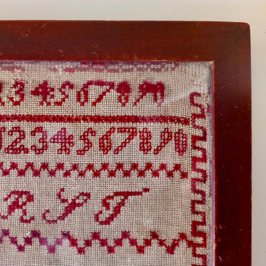 antique Dutch embroidery