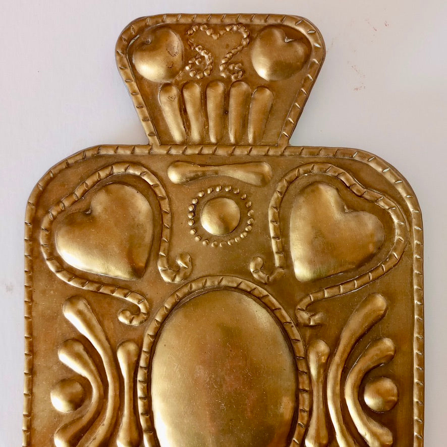 Dutch brass sconces