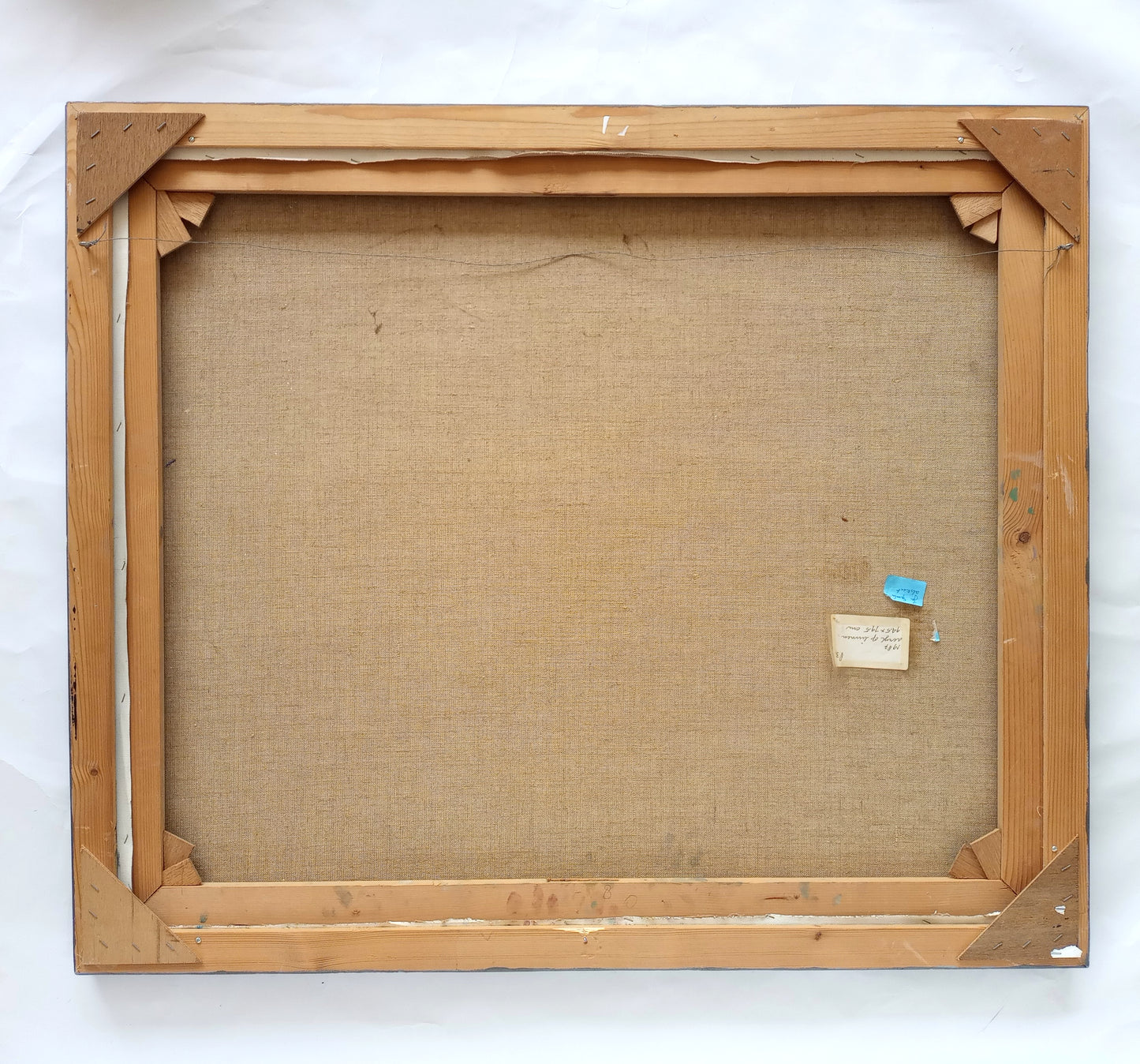 “Faded Blues”, acrylic painting on canvas