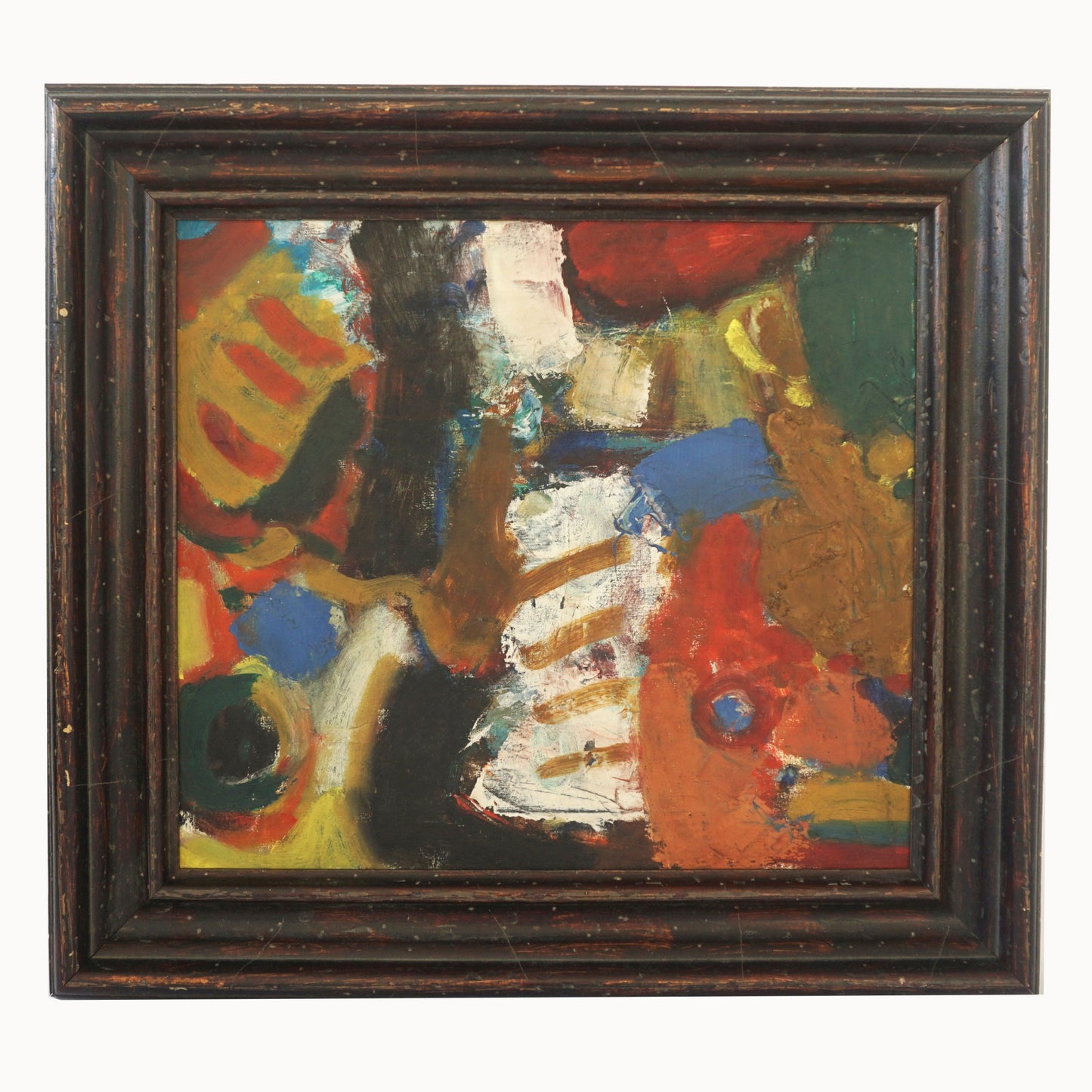 mid-century oil painting
