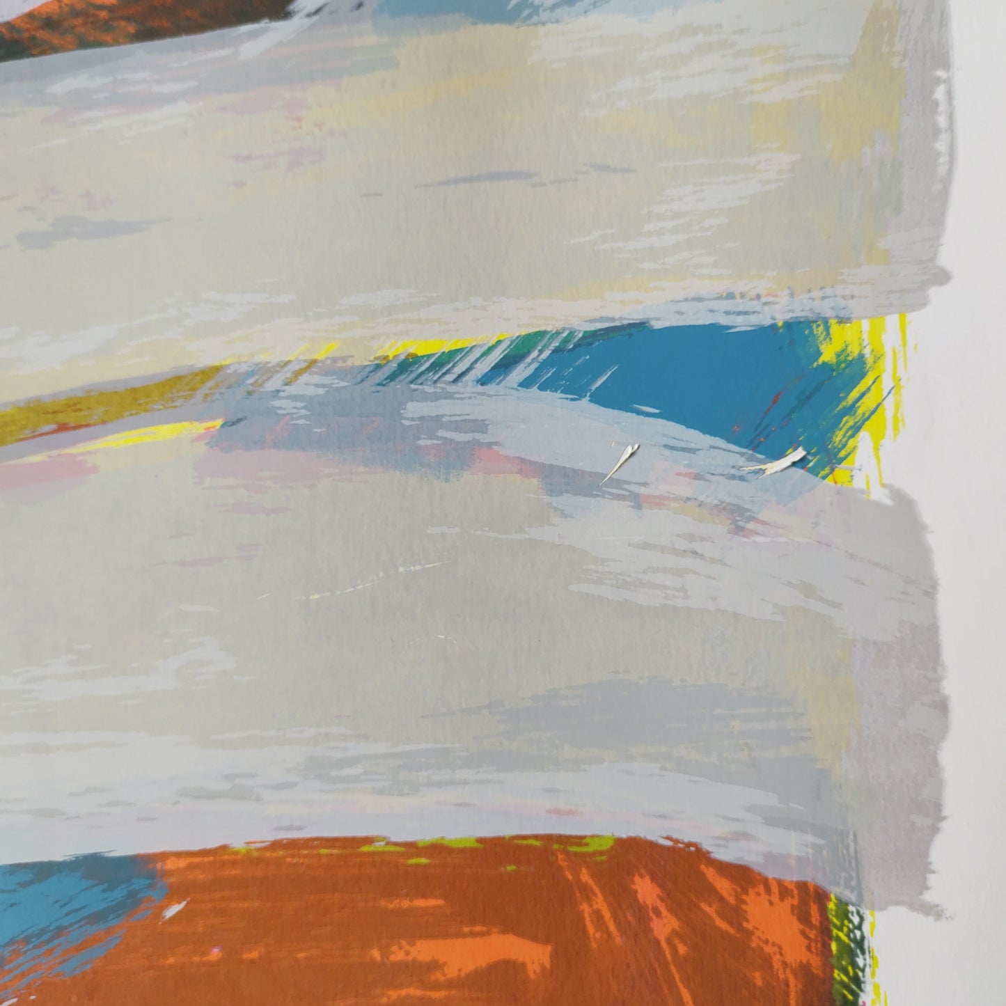large colorful lithograph