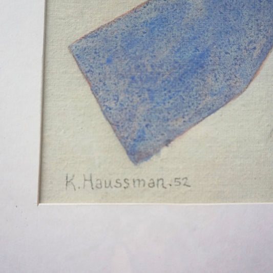 mid-century European School composition