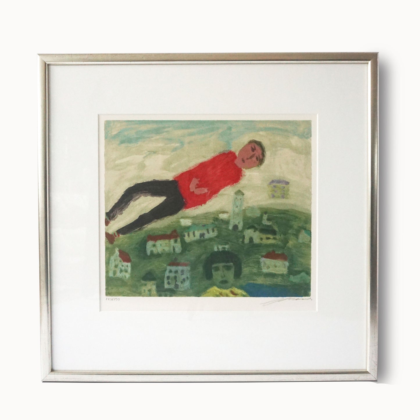 "To Eugenie", lithograph