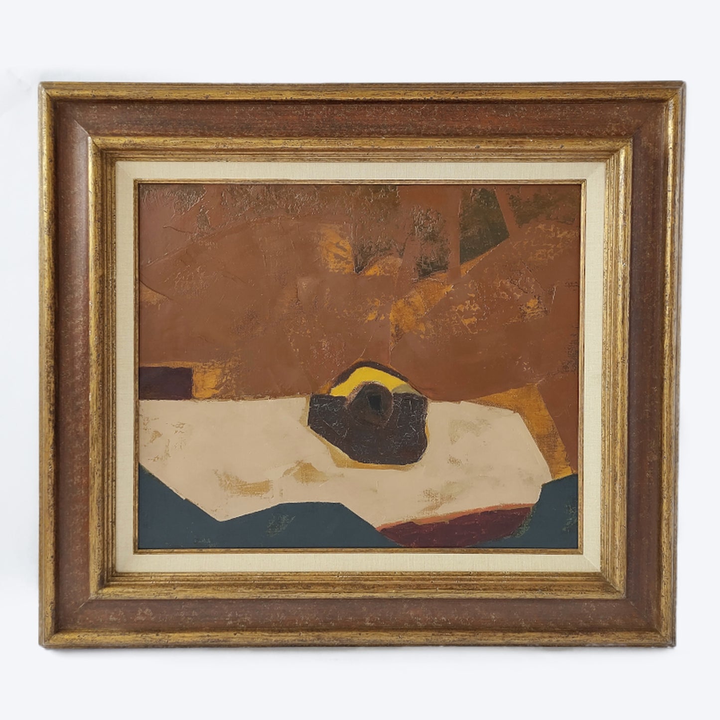 semi-abstract oil painting