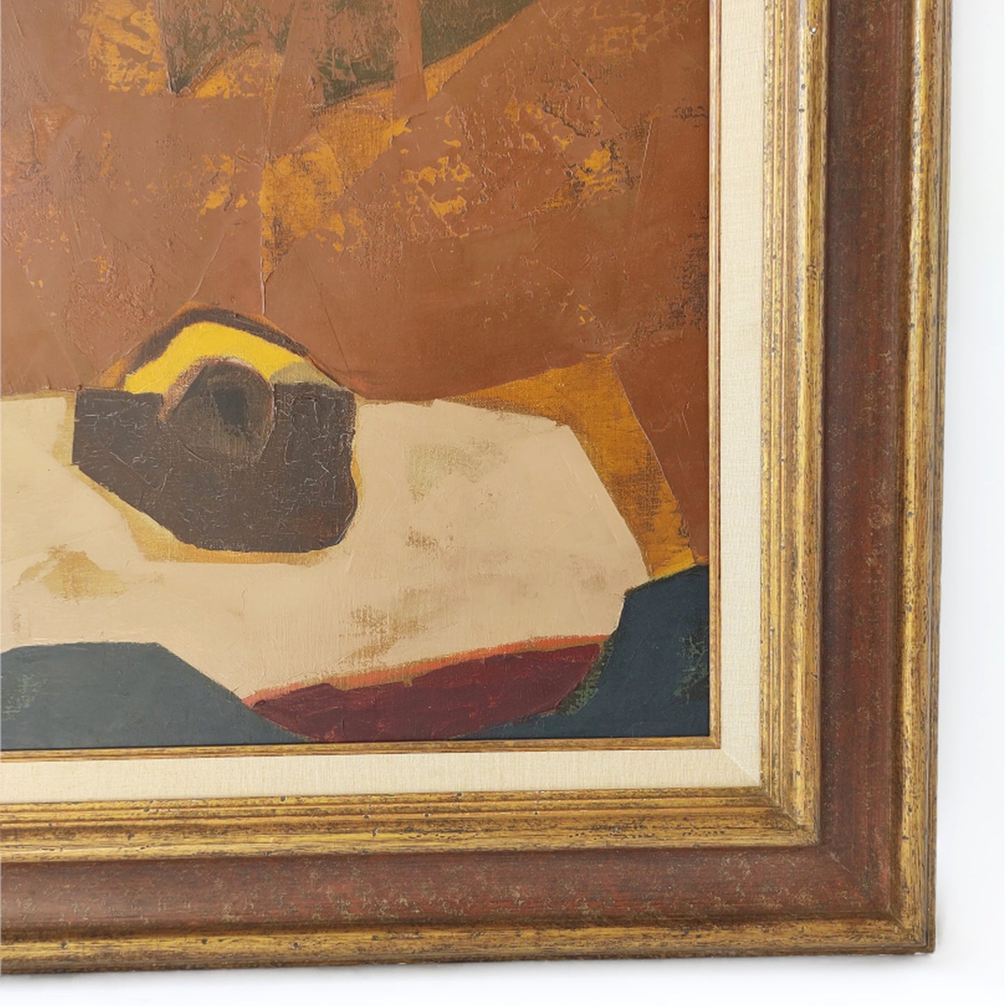 semi-abstract oil painting