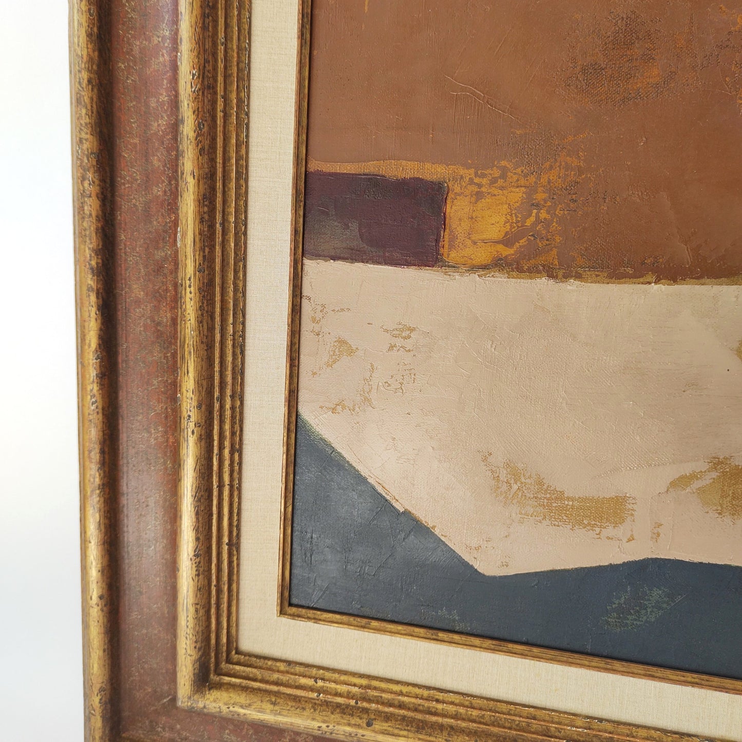 semi-abstract oil painting