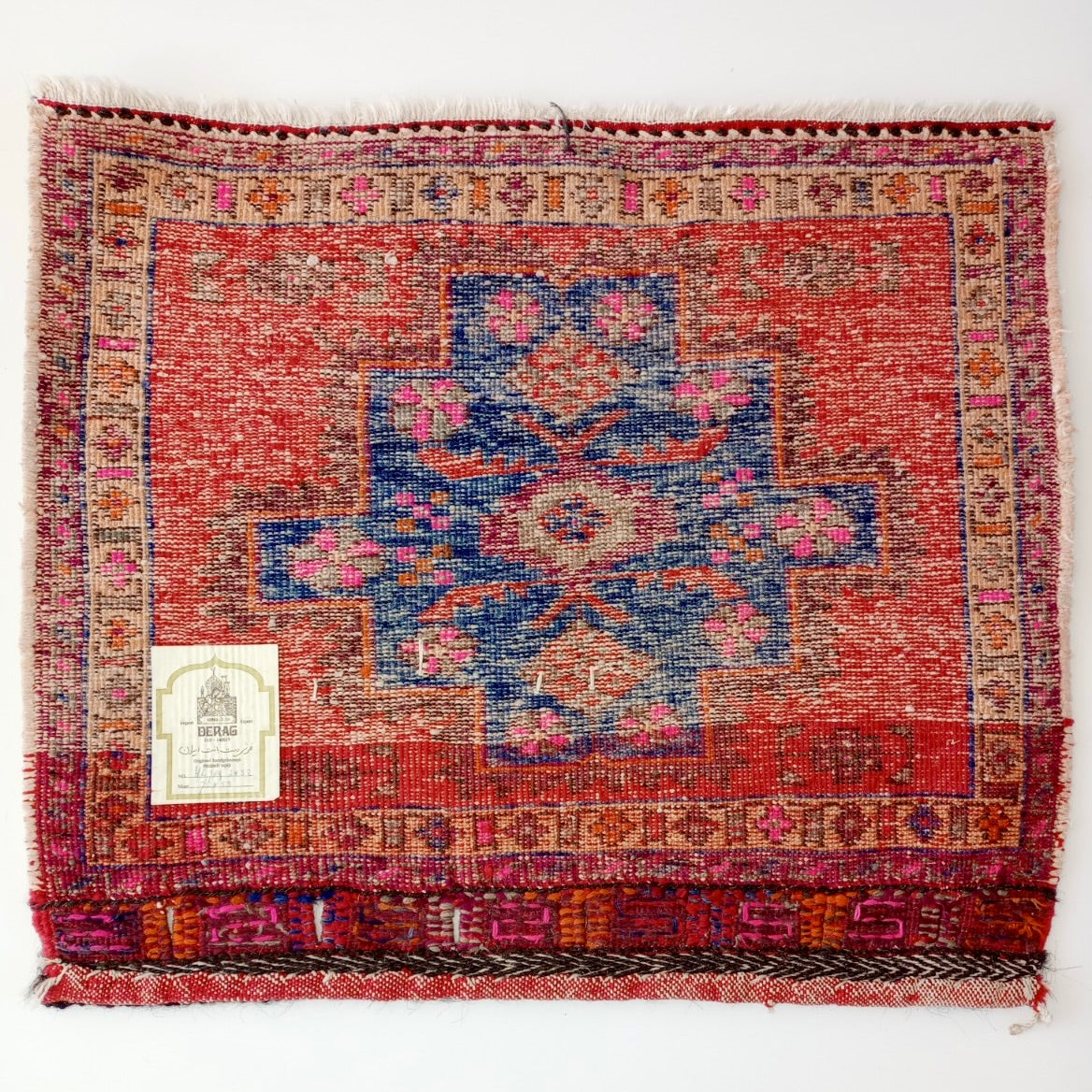 Persian hand-knotted rug