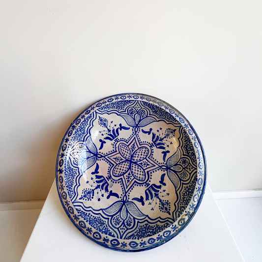 antique Moroccan platter #2