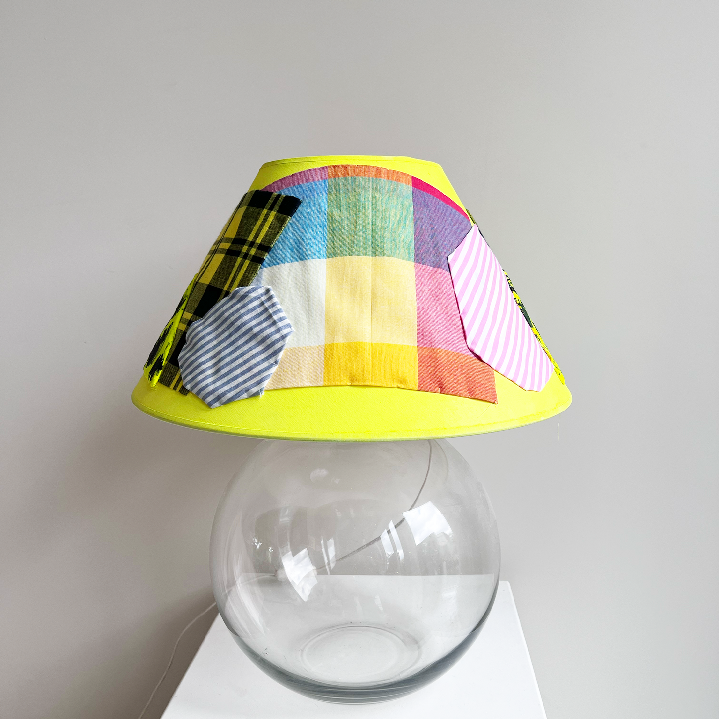 lampshade "Yellow Patched"