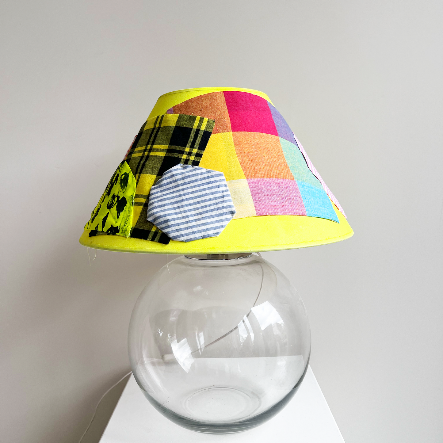 lampshade "Yellow Patched"