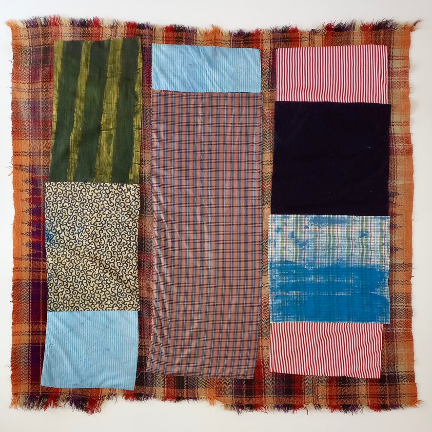Jajim blanket with applique