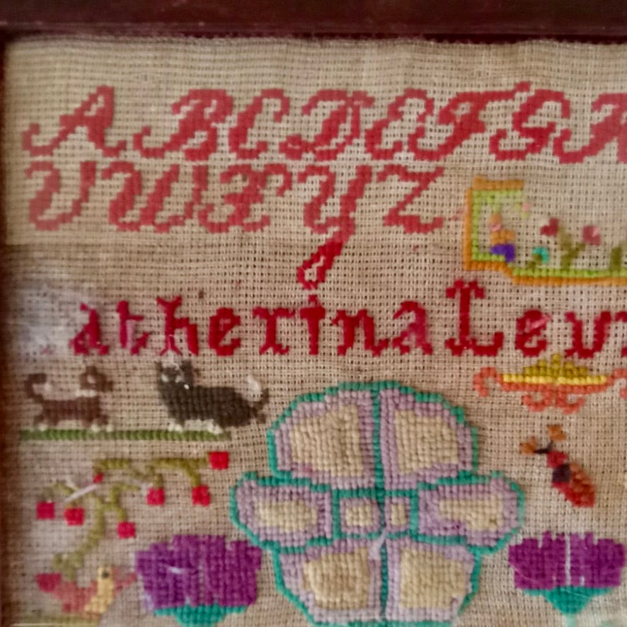 antique Dutch embroidery