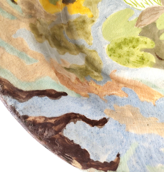 Lotus ceramic platter