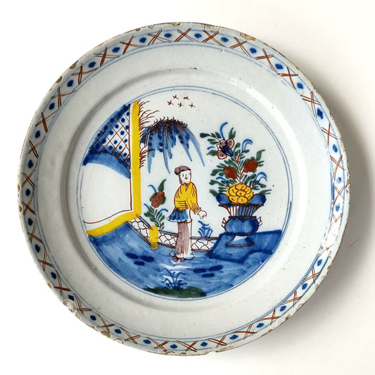 Dutch Delftware plate