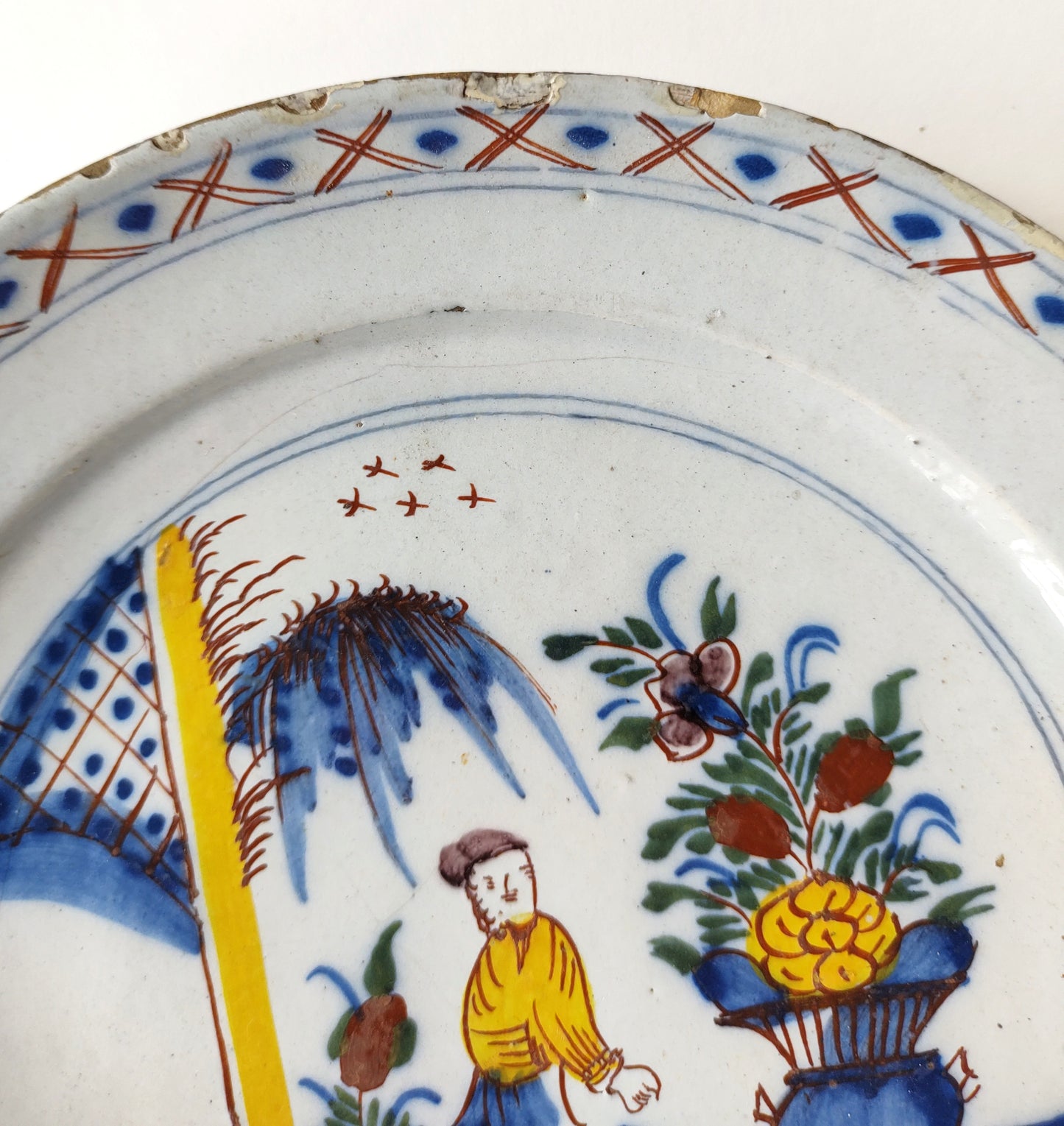 Dutch Delftware plate