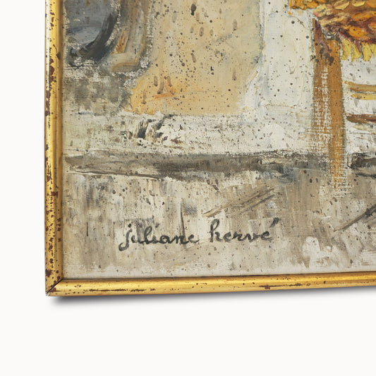 "Boutique à Corfou", oil painting