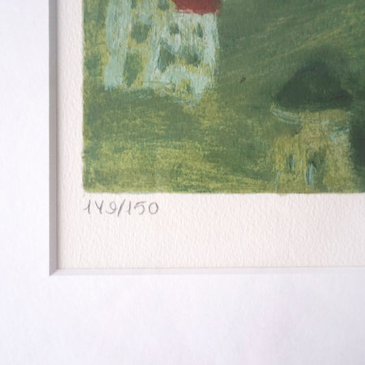 "To Eugenie", lithograph